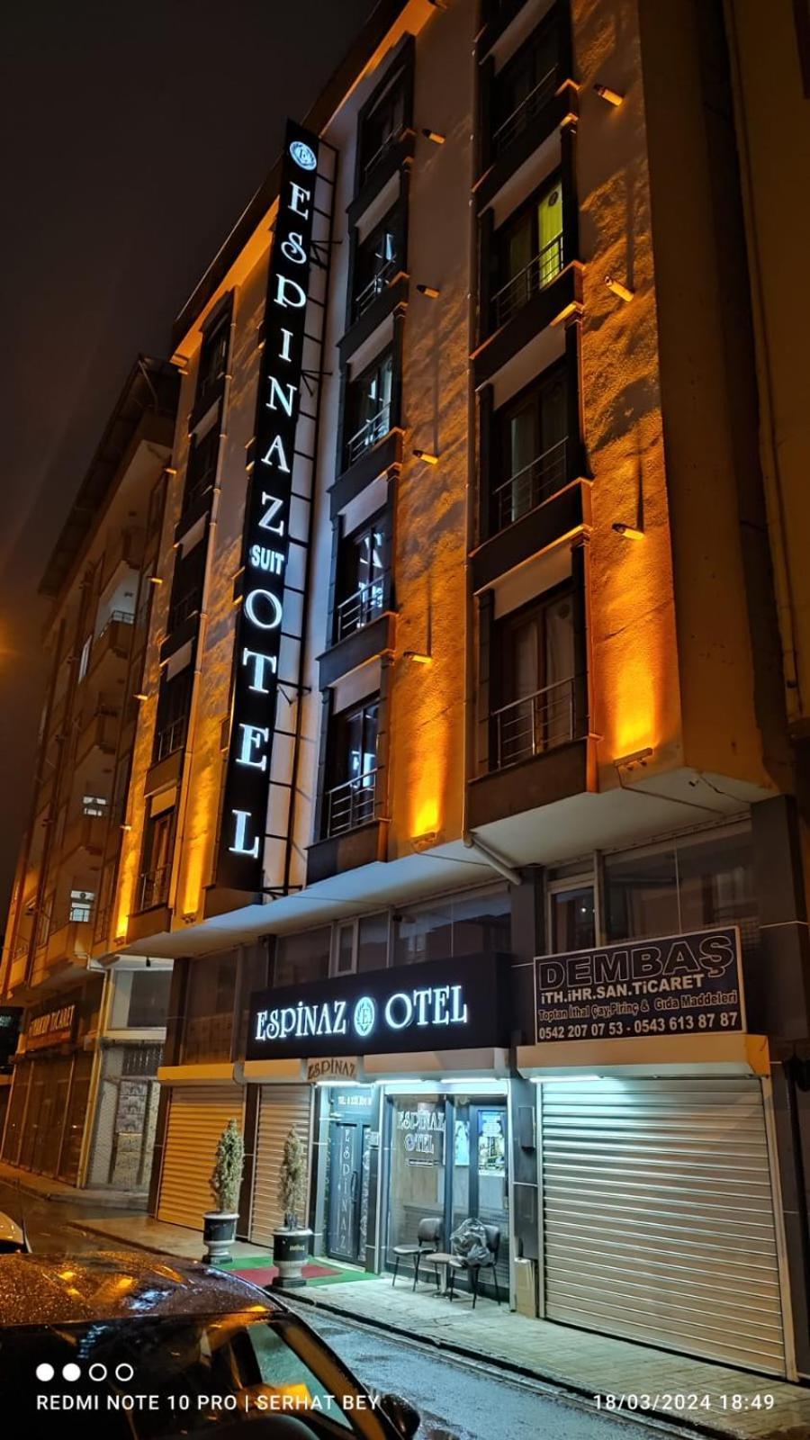 Espinaz Apart Otel Sihke Eksteriør bilde